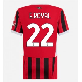 AC Milan Emerson Royal #22 Hemmakläder Dam 2024-25 Kortärmad